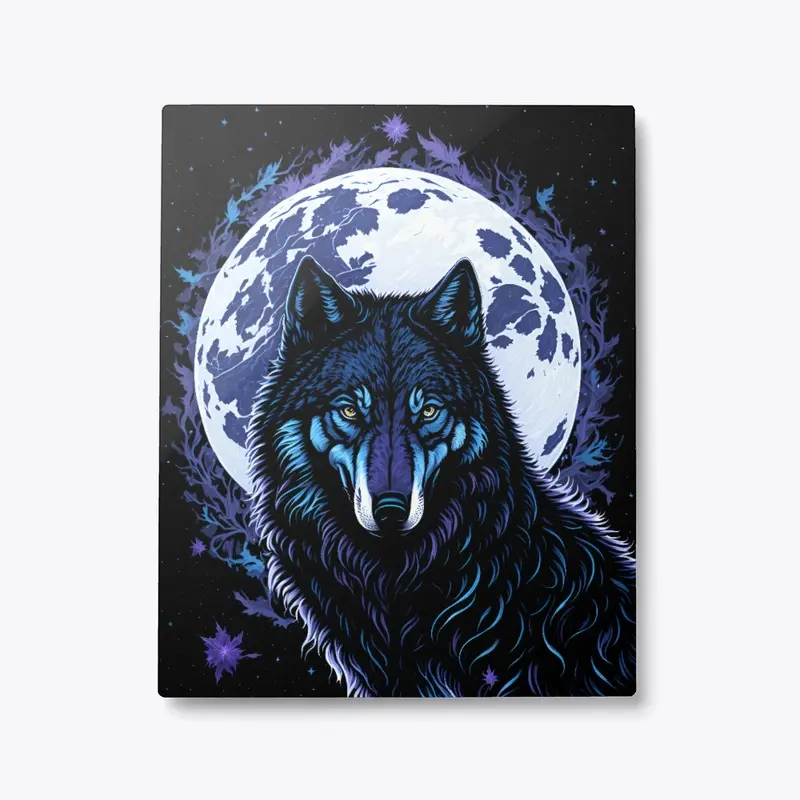 Wolf in Moonbeams